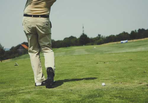 Hole 1 course view